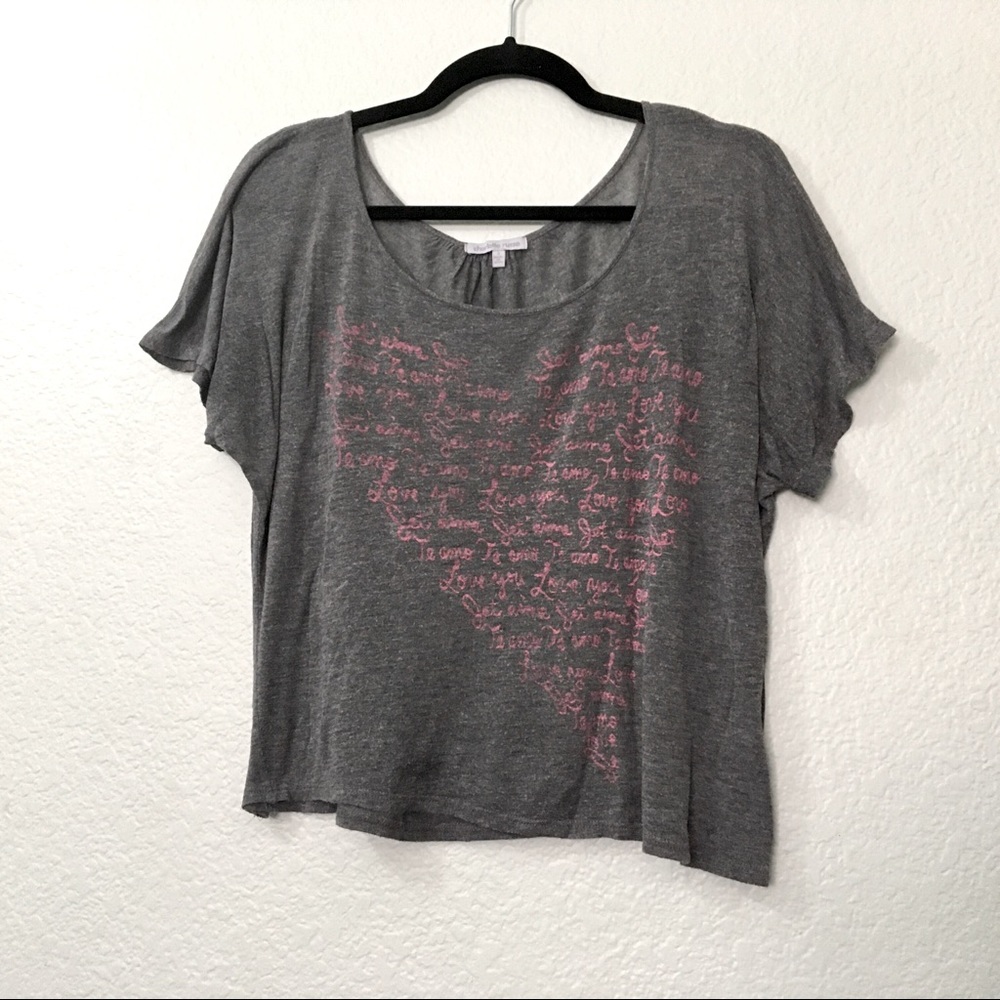 Flowy grey blouse